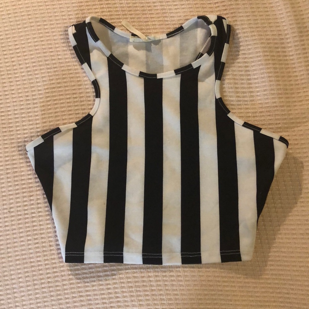 Stripped crop top